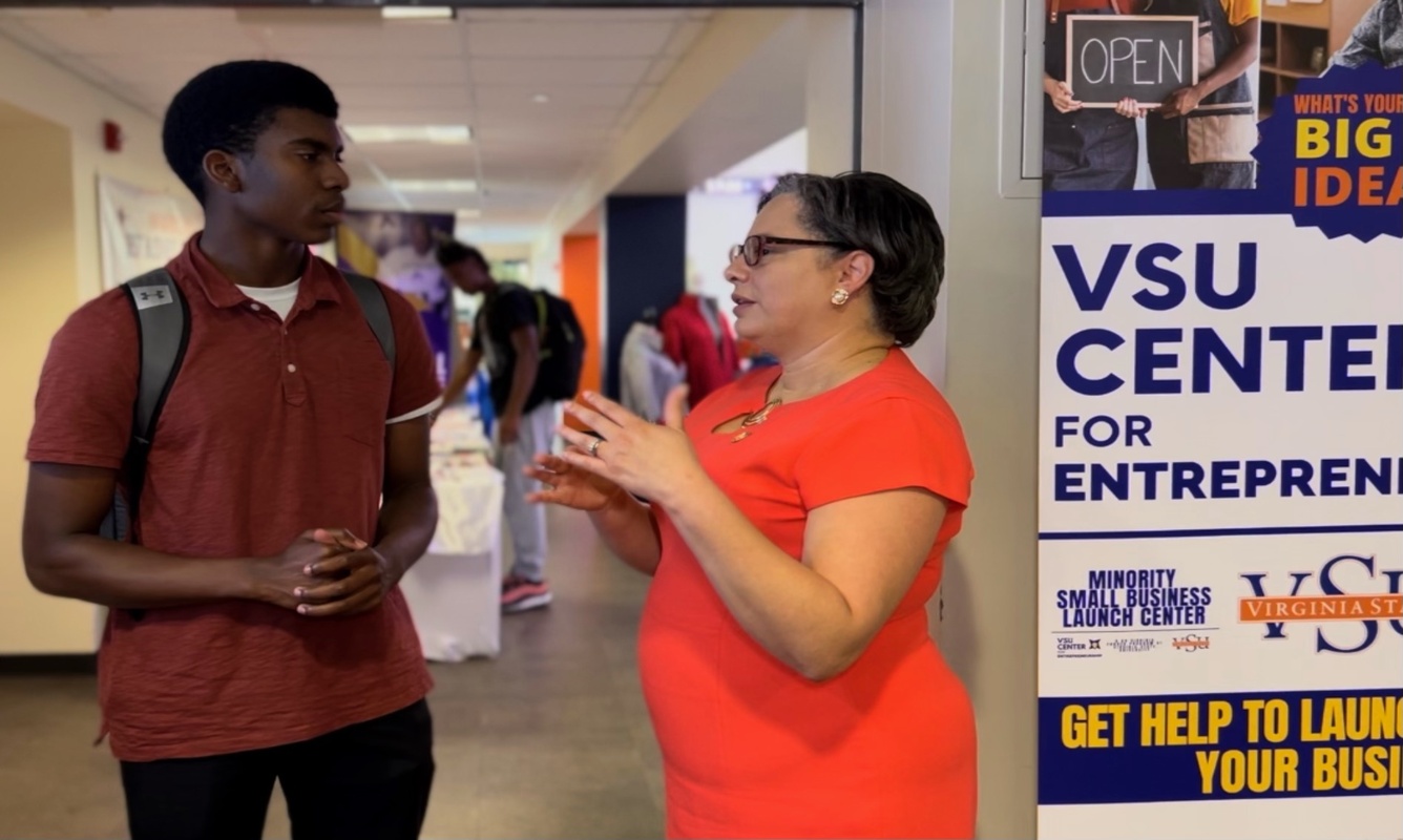 Congresswoman Jennifer McClellan Visits VSU Center For Entrepreneurship