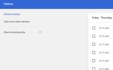 Google settings screenshot