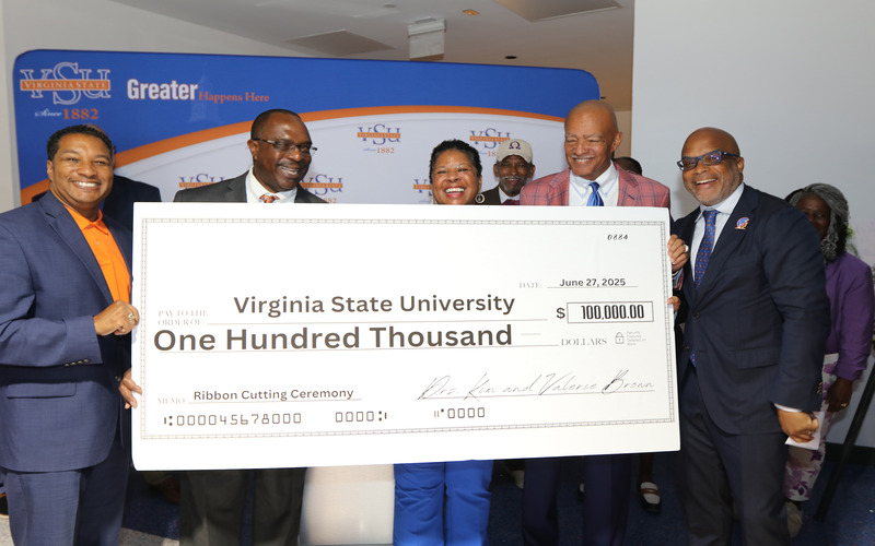 Virginia State University Alumna And Board Member Dr. Valerie K. Brown Donates $100,000 To University